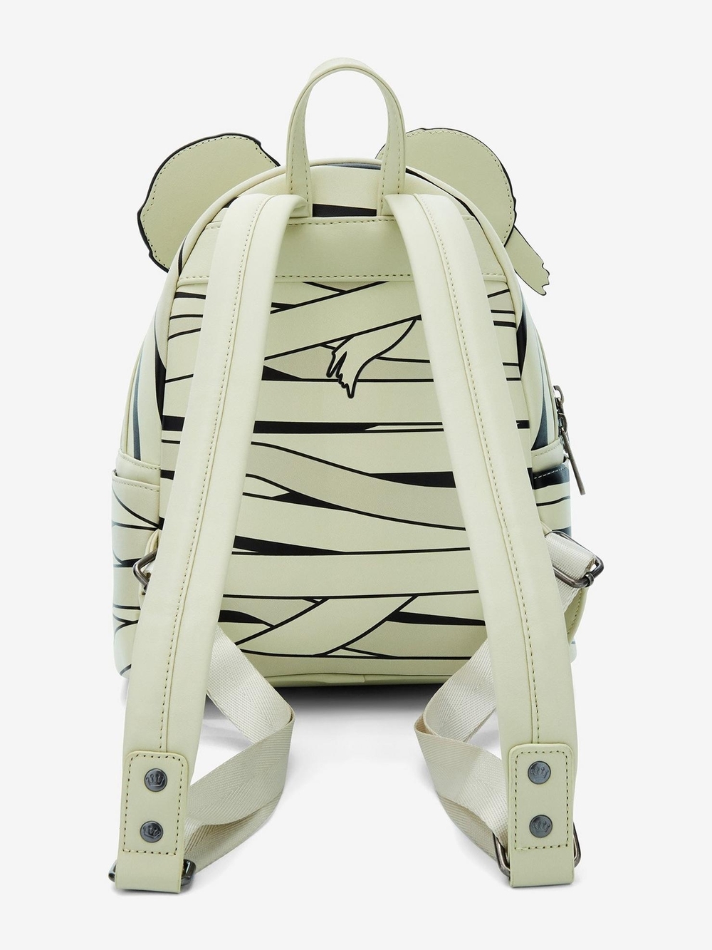 NEW LOUNGEFLY Disney Mickey Mummy Glow-in-the-dark Backpack - Picture 3 of 9
